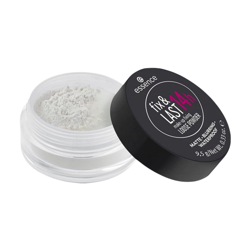 Essence Fix & Last 14H – Poudre Libre Waterproof Matifiante & Fixatrice