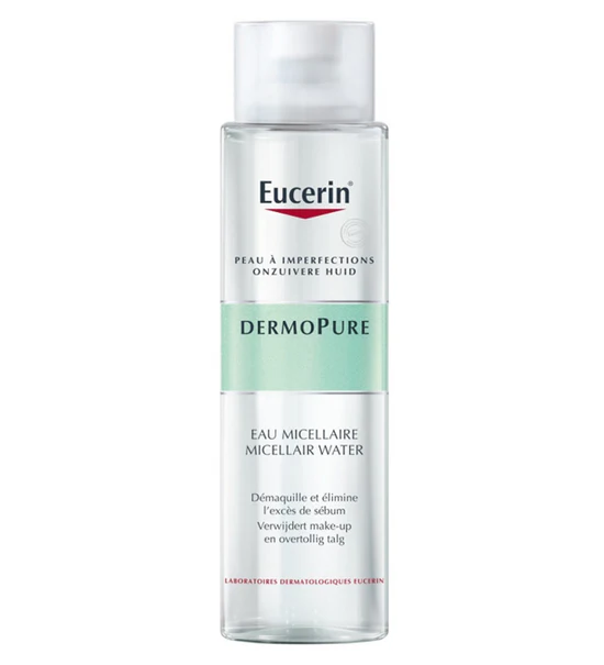 Eucerin – eau micellaire peau acnéique dermopure – 400 ml