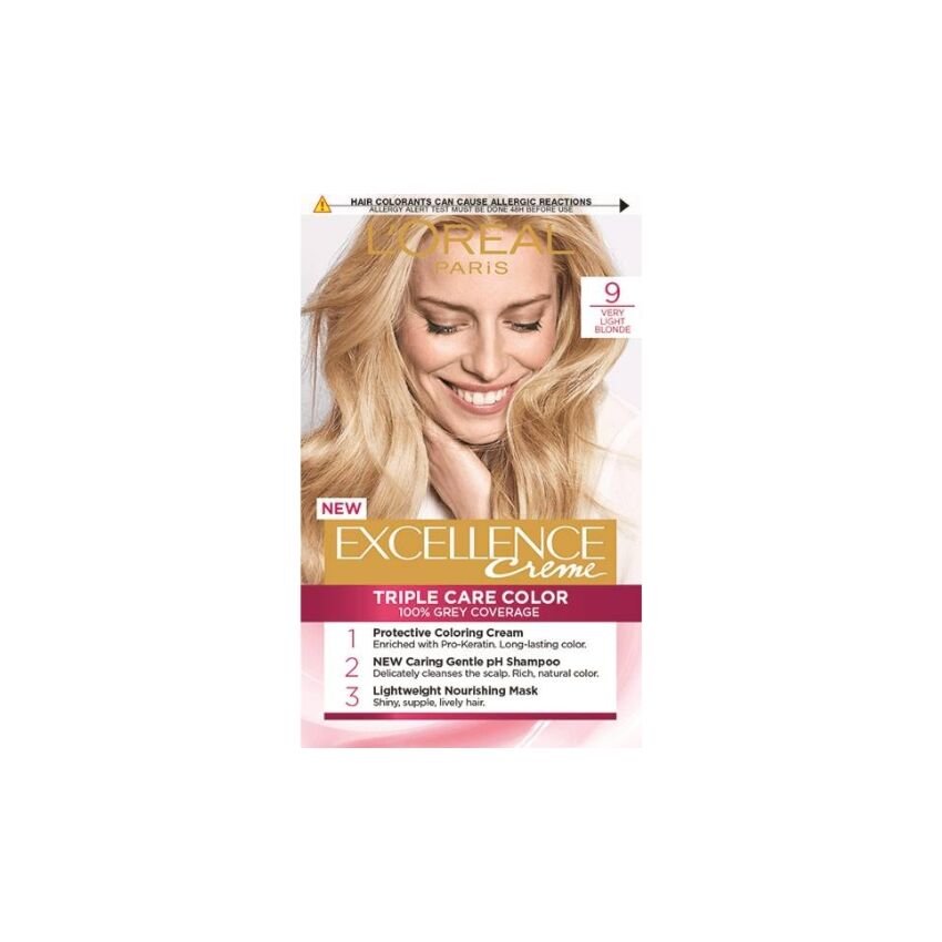 L'OREAL PARIS - EXCELLENCE CREME 9 BLOND TRES CLAIR