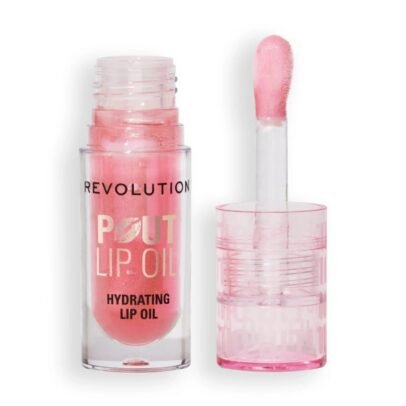 REVOLUTION - POUT LIP OIL GLAM PINK SHIMMER