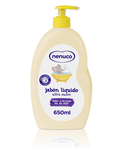 Savon liquide à l'aloe vera pour le corps et les cheveux 650 ml