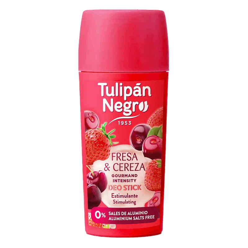 Tulipan Negro Deo Stick Déodorant Passion Fraise et Cerise 60 ml