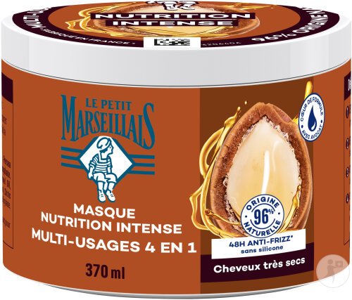 Le petit marsellais Masque Nutrition Huile d'Argan