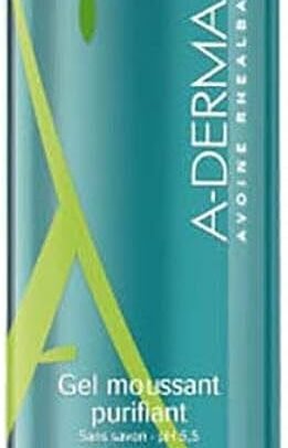 A-DERMA HERB GEL PURIFIANT MICRO-PEELING FOR PERSISTENT IMPERFECTIONS 400ML