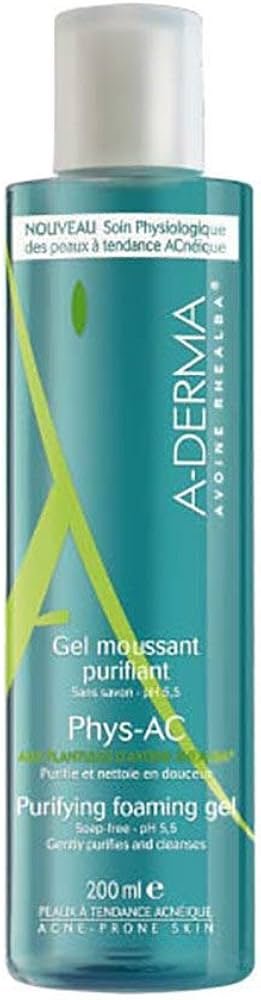 A-DERMA HERB GEL PURIFIANT MICRO-PEELING FOR PERSISTENT IMPERFECTIONS 400ML