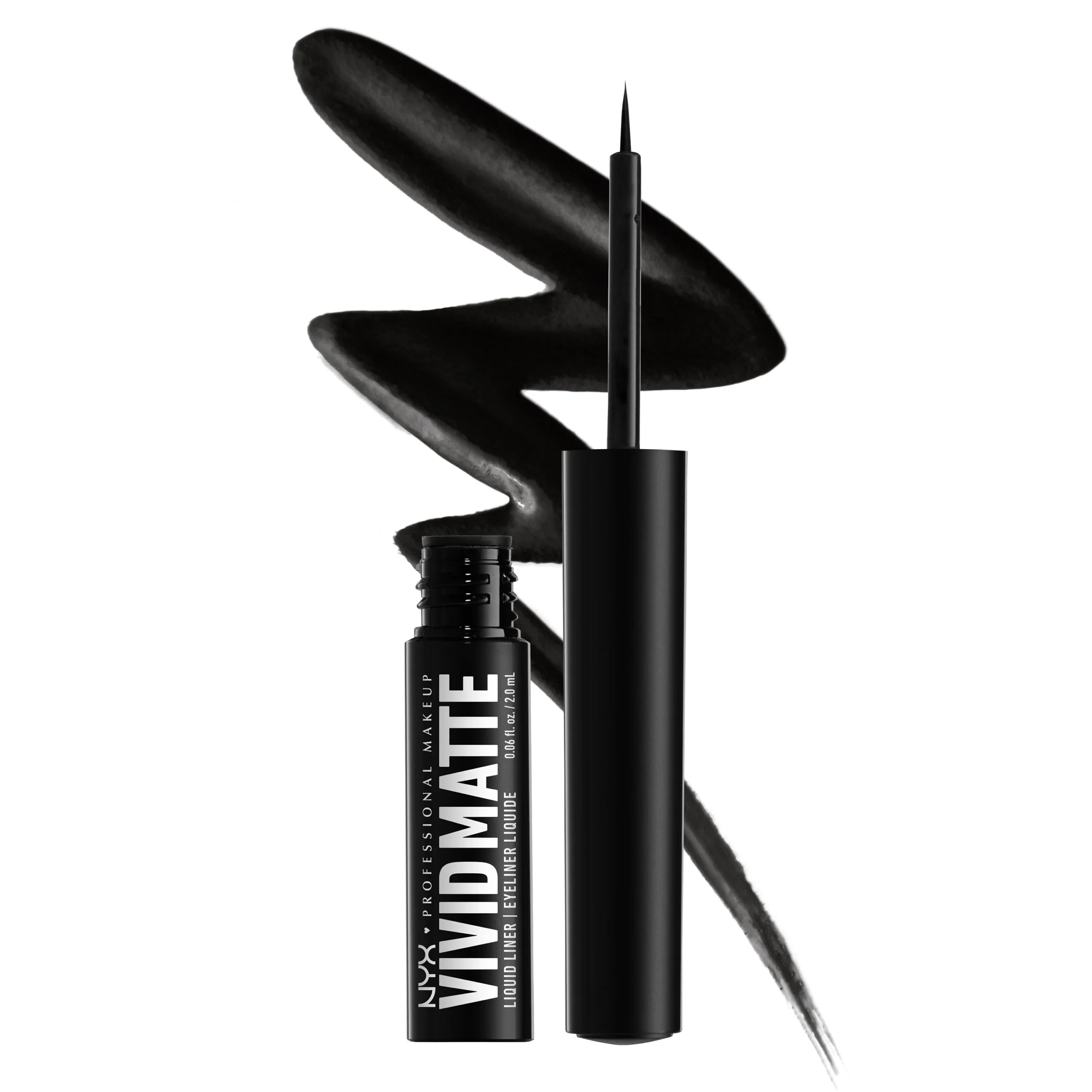 NYX Vivid Matte Liquid Eyeliner Black