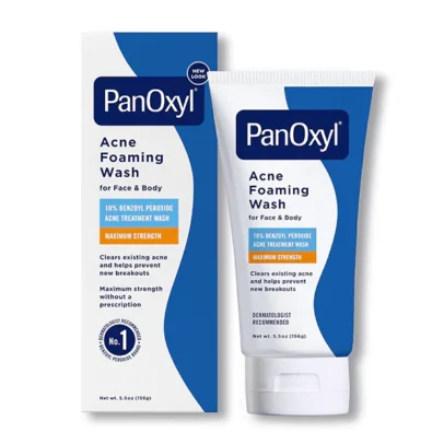 PanOxyl – Acne Foaming Wash Benzoyl Peroxide 10% Maximum Strength 156g